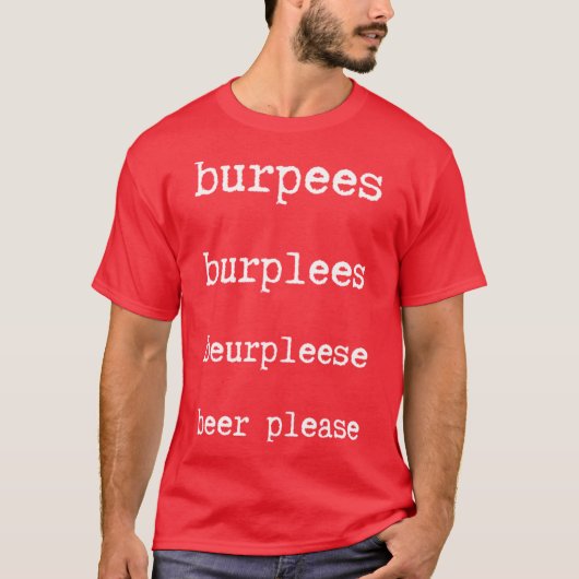 バーピー フレンド Tシャツ (正面)