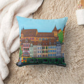 バーフュスセルプラッツランデヴー枕byリサ・ロレンツ クッション (ブランケット)