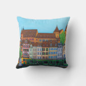 バーフュスセルプラッツランデヴー枕byリサ・ロレンツ クッション (裏面)