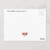 「バーフライ」はがき ポストカード (裏面)