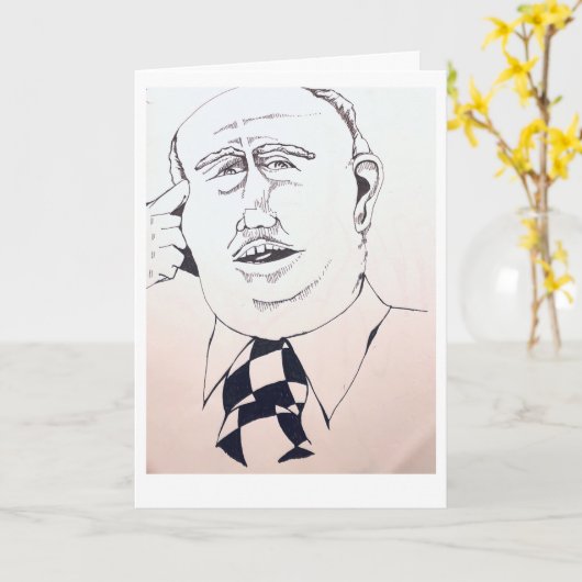 バーブのカード カード (黄色い花)