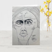 バーブのカード カード (黄色い花)