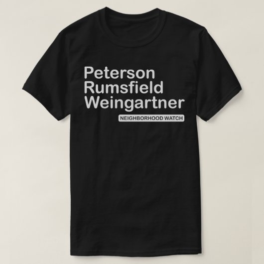 バーブの近所の腕時計 Tシャツ (デザイン正面)