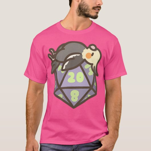 バーブサイコロ Tシャツ (正面)