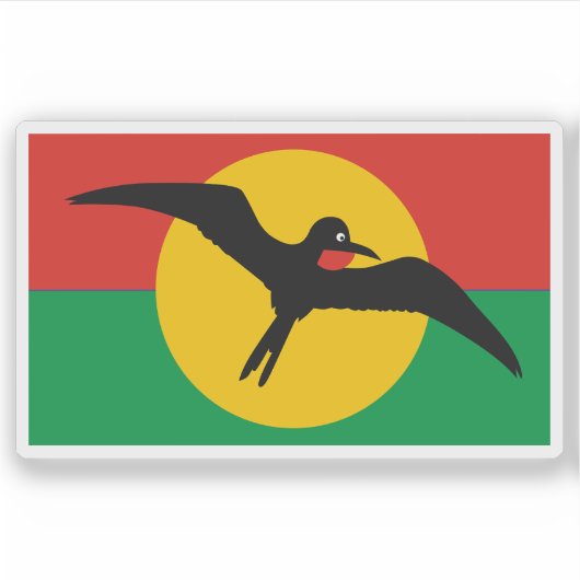 バーブーダ・カウンシルの国旗、アンティグア・バーブーダ シール (正面)