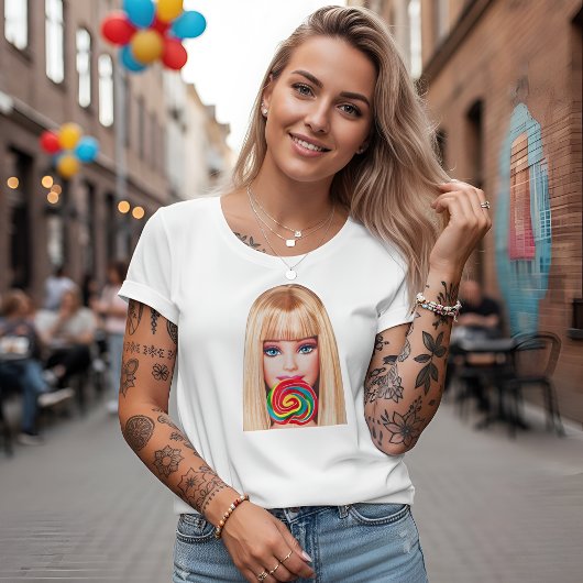 バーブTシャツ プラスサイズTシャツ