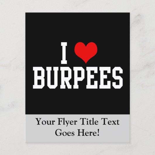 バープイーが大好き！フィットネス チラシ (正面)