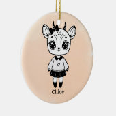 バープクロス セラミックオーナメント (右)