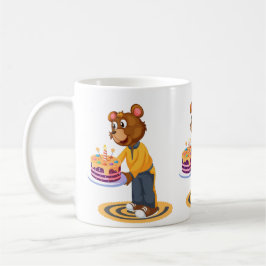 バーベアのサプライズバースデー コーヒーマグカップ
