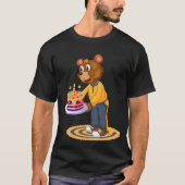 バーベアのサプライズバースデー Tシャツ (正面)