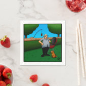 バーベキューおもしろいクックアウトナプキンス スタンダードカクテルナプキン (インサイチュ)