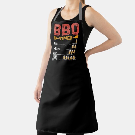 バーベキューおもしろいタイマー数希少培地 エプロン (インサイチュ)