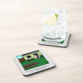 バーベキューおもしろいユーモアコースターセット コースター (右側)