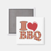 バーベキューが大好き マグネット (正面/裏面)
