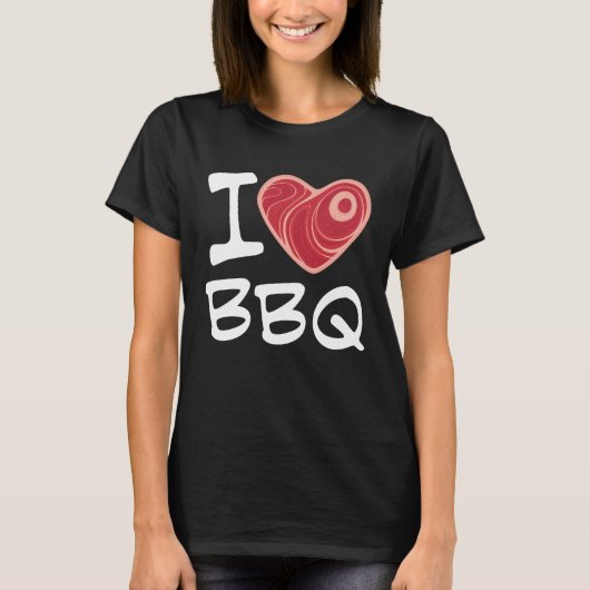 バーベキューが大好き Tシャツ (正面)