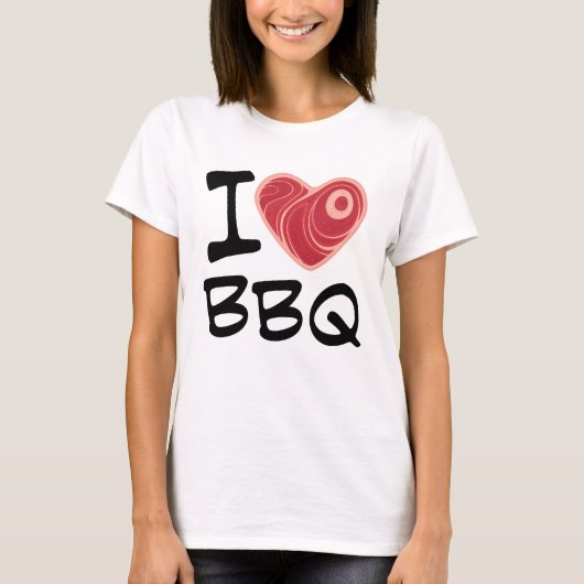 バーベキューが大好き Tシャツ (正面)