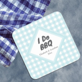 バーベキューするぜ！ スクエアペーパーコースター