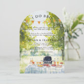 バーベキューでエンゲージメント・セレブレーションしよう 招待状 (スタンド正面)