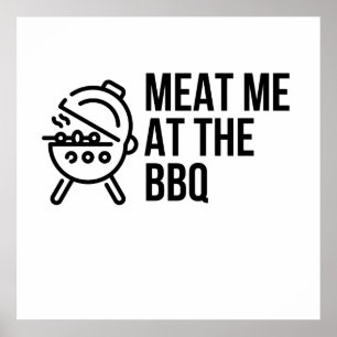 バーベキューで私に肉をくれ ポスター