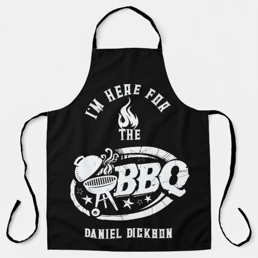 バーベキューに来たわ エプロン (正面)