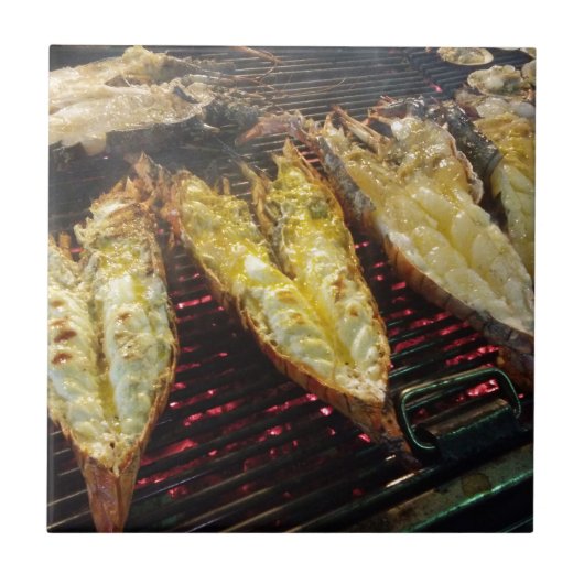 バーベキューのロブスター タイル (正面)