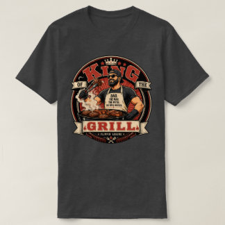 バーベキューの王様Tシャツ | 父の日バーベキューギフト Tシャツ