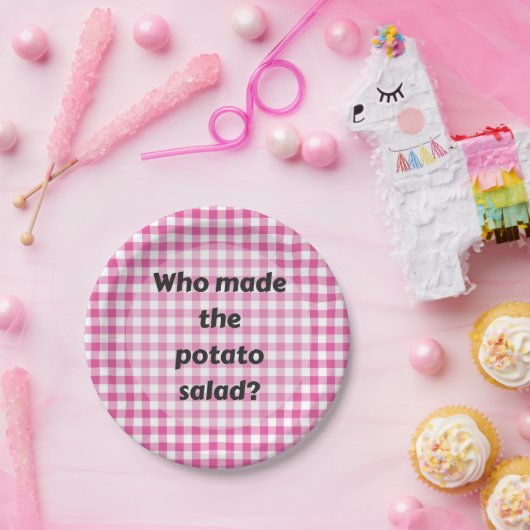 バーベキューのCookoutのパーティーの紙皿のポテトサラダ ペーパープレート (パーティー)