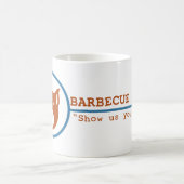 バーベキューはマグを旅行します コーヒーマグカップ (中央)
