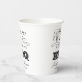 バーベキューをしようって言われたら！ポスト結婚の 紙コップ (左)