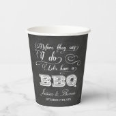 バーベキューをしようって言われる前に！プレ結婚ス 紙コップ (裏面)