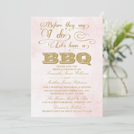 バーベキューをしようって言われる前に! 招待状 (スタンド正面)