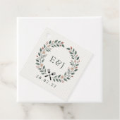 バーベキューを愛する二人のモノグラム Rustic Monogram I Do BBQ フェイバータグ (インサイチュ)