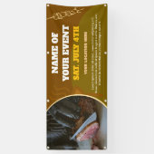 バーベキューイベントカスタムバナー 横断幕 (縦)