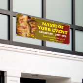 バーベキューイベントカスタムバナー 横断幕 (ビルの外側)