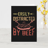 バーベキューギフト カード (黄色い花)