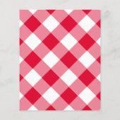 バーベキュークックアウト懇親会ファストフードギンガム チラシ (裏面)