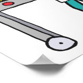 バーベキューグリルマスターBBQ ポスター (角)