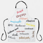 バーベキューグリル エプロン (正面)