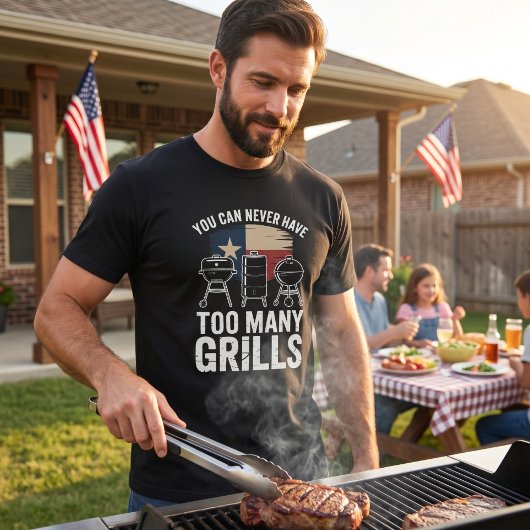 バーベキューグリルTシャツ 無限に欲しい Tシャツ