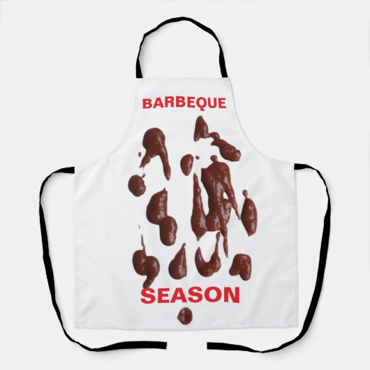 バーベキューシーズン エプロン (正面)
