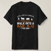 バーベキュージョークTシャツ Tシャツ (デザイン正面)