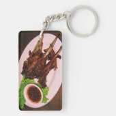 バーベキューダックビークス…タイアジア通り食品 キーホルダー (裏面)