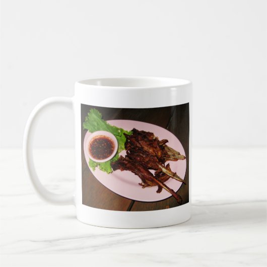 バーベキューダックビークス…タイアジア通り食品 コーヒーマグカップ (左)