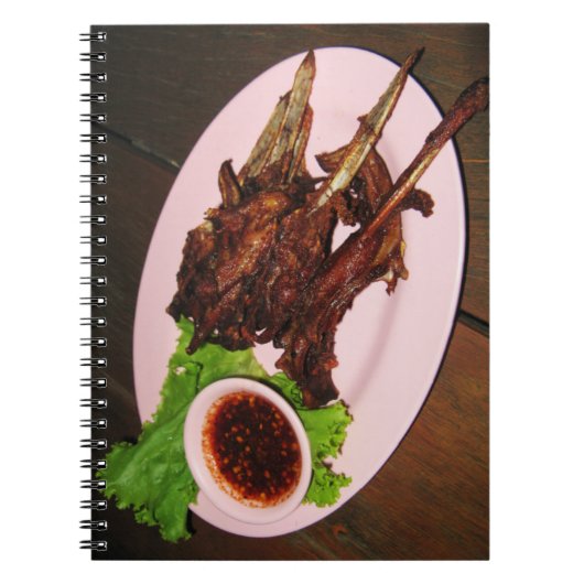 バーベキューダックビークス…タイアジア通り食品 ノートブック (正面)