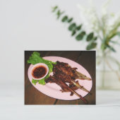 バーベキューダックビークス…タイアジア通り食品 ポストカード (スタンド正面)