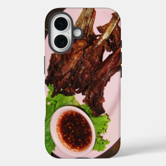 バーベキューダックビークス…タイアジア通り食品 Case-Mate iPhoneケース (裏面)