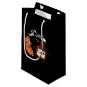 バーベキュートバーベキューおもしろいプンダークBG スモールペーパーバッグ (正面アングル)