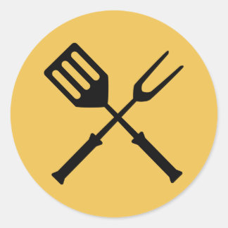 バーベキューバーベキューBBQバーバイバービーズグリルオーバルスティ ラウンドシール