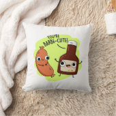 バーベキューパおもしろいン クッション (ブランケット)