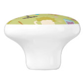 バーベキューパターン セラミックノブ (側面)